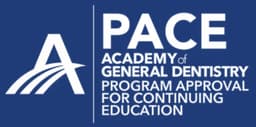 PACE Academy of General Dentistry approved provider