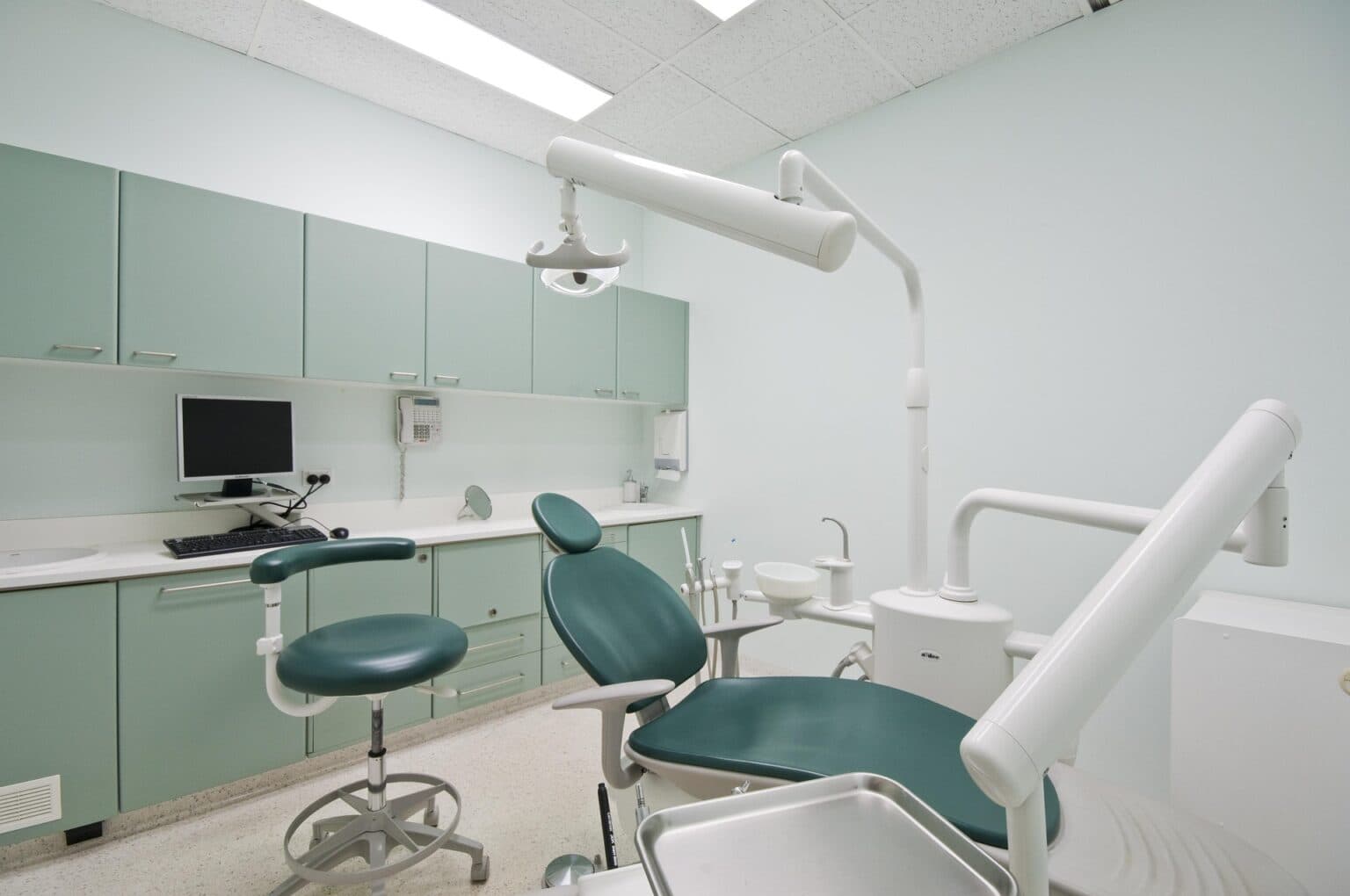 Dental clinic treatment room